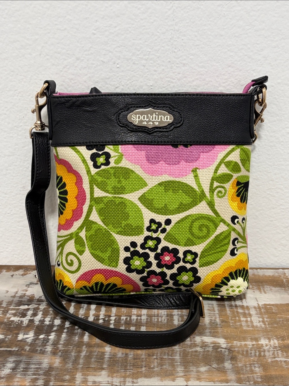 Spartina 449 Floral Textile Crossbody - NWOT